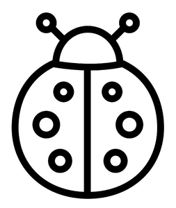 Ladybug Nail Dips